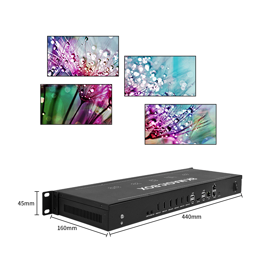 Video Wall Solution 8K Magic Splicer Video Wall Control System BIT-VJ-106Pro