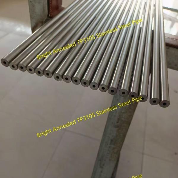 ASTM A269 TP310S Stainless Steel Seamless Pipe Bright Annealed 6 - 50.8mm in 6m Length