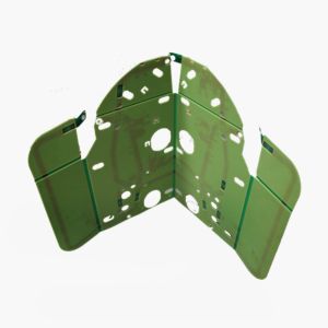 2 Layer Rigid Flex PCB Immersion Tin Green Circuit Board 0.8mm