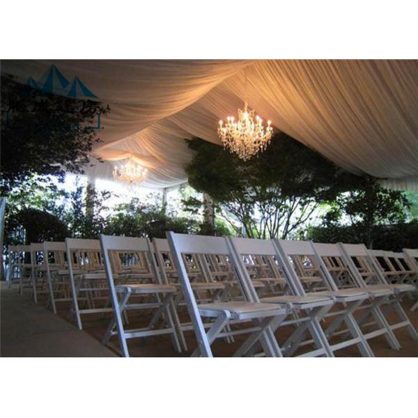 500 People Outside Event Tents Colourful Cover For Big Parties