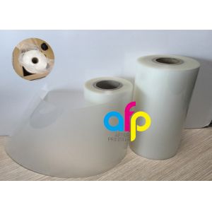 Transparent PET EVA Thermal Laminating Plastic Roll For Advertisement