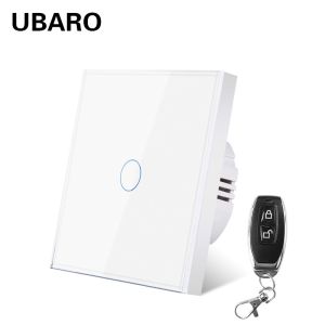 433RF Wireless Remote Control Switch 1gang 0 - 20 Meters Smart Wall Light Switch