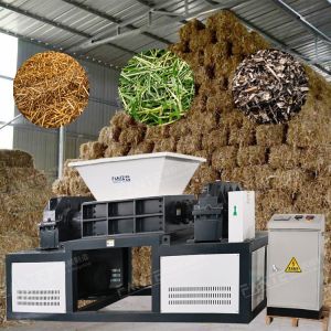 Straw Bale Shredder Biomass Shredder for Straw Recycling