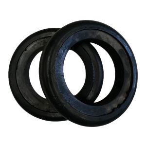 Zoomlion Heavy Industry Compatible Black Rubber Solid Wheels – For Sweeper