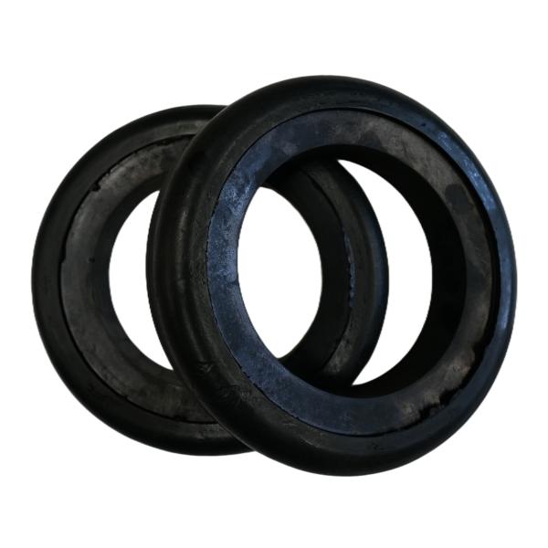 Zoomlion Heavy Industry Compatible Black Rubber Solid Wheels – For Sweeper