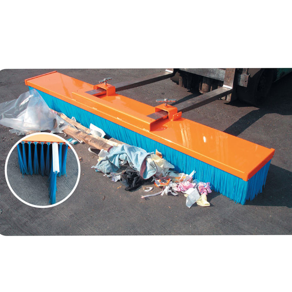 Practical Multiple Colour Nylon Forklift Sweeper Brush Attachment