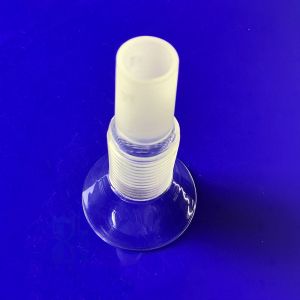 Custom High Purity High Temperature Sealed Laboratory Quartz Thread Pipe