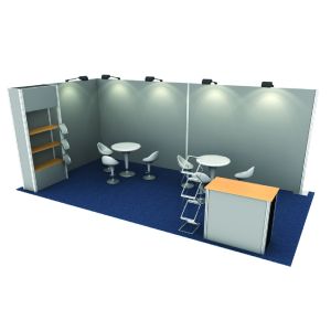 Advertising custom tradeshow booth wholesale tension fabric exhibition booth
