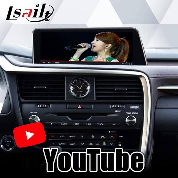 Lsailt CarPlay/ Android Video Interface included NetFlix, YouTube, Waze, google map for Lexus 2013-2021 RX450h RX350