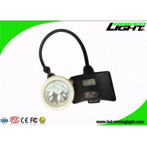 Corded Mining Hard Hat Light 10000 Lux Rechargeable Miners Headlamp 5200mAh Li