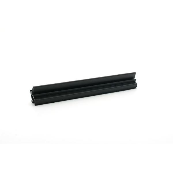 Track Rail Extruded Anti-Corrosion Plastic Profile, PVC Extrusion Plastic Profile