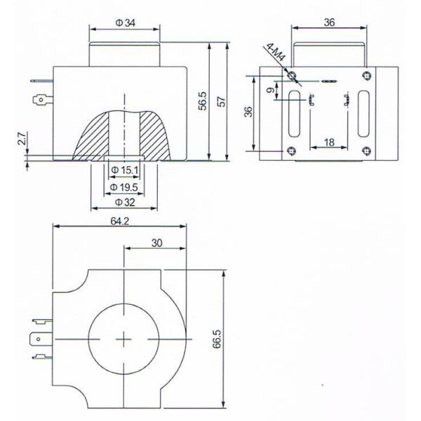 BG380AS 018F6803 EVR Refrigeration Solenoid Valve Replacement Coil