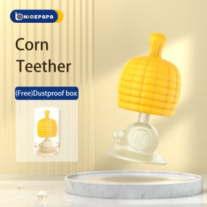 BPA Free Baby Teething Toys Food Grade Silicone Fruit And Veggie Teethers