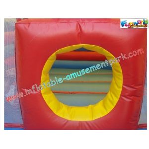 Waterproof Commercial Bouncy Castles 3x3M With Slide