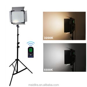 80W D-1080II Professional Video Lighting Kit LCD Film Lighting Equipment With