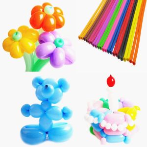 long latex balloon birthday balloons event party supplies magic balloons ,