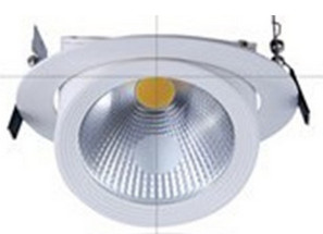 led light 20w cob led lighting, high CRI black white sliver COB lamp hot sell spotlight