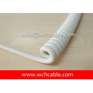 Quality UL20640 Gas Resistant TPU Sheathed Spiral Cable for sale