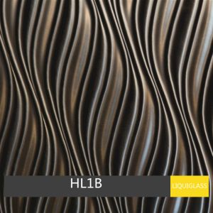 4mm Tinted Laminated Glass Liquid Stereoscopic Effect Pattern