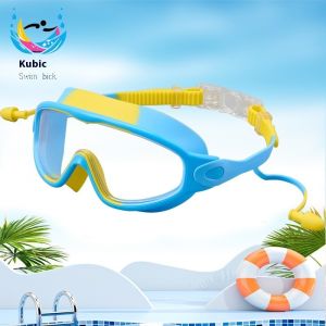 Anti Leaking Children's Swimming Goggles Big Frame Swimming Goggles With