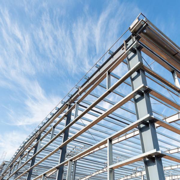Durable Prefab Light Steel Frame Building Construction Structural Steel