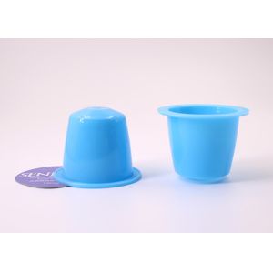 27.5mm Refillable plastic Coffee Capsule Logo Print