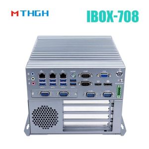 IBOX-708 SSD Intel Core I5 6500T Industrial Mini PC All Aluminum Chassis -20℃~60