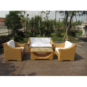 rattan sofa set