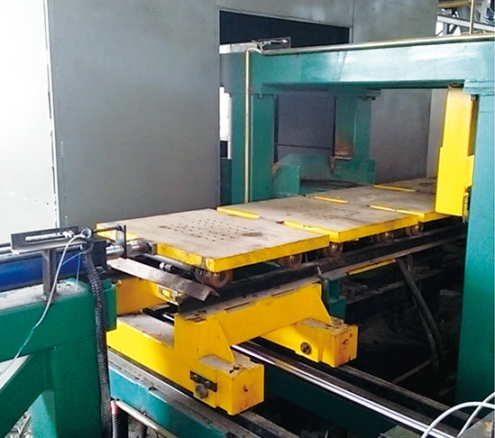 Horizontal Flaskless Moulding Process Machine Easy Operation Automatic Mold