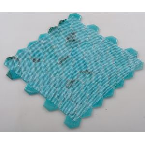 Latest Glossy Mosaic Tile with Hexagon Shape