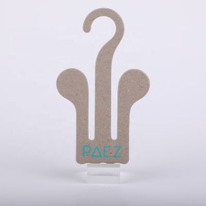 FSC Certified Recycled Cardboard Hanger For Sandals Slippers Retail Display