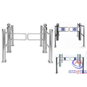 Quality Bidirectional Swing Barrier Gate sliding mechanism / bus station pedestrian security gates for sale