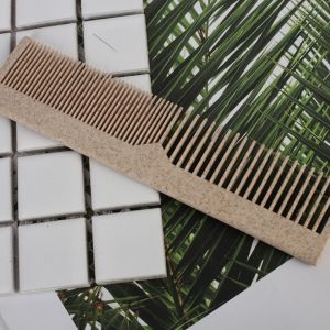 Degradable Eco Friendly Hotel Toiletries Disposable Straw Plastic Hair Comb