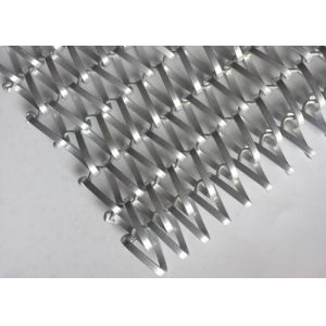 9mm 4m Aluminum Spiral Wire Mesh Antioxidation