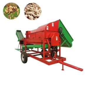 OEM Peanut Picker Machine 7.5kw Groundnut Combine Harvester