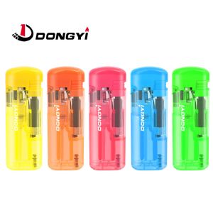 Five Colors USB Rechargeable Cigarette Lighter with Print Logo Gas Lighter 68*27