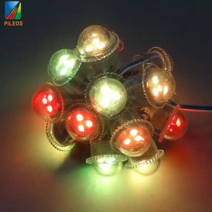 China DC12V 26mm 5050 SMD RGB Chips LED Pixel Waterproof IP68 Round Rgb 3 Points Led Module With Ic Ucs1903 /Ws2811 on sale