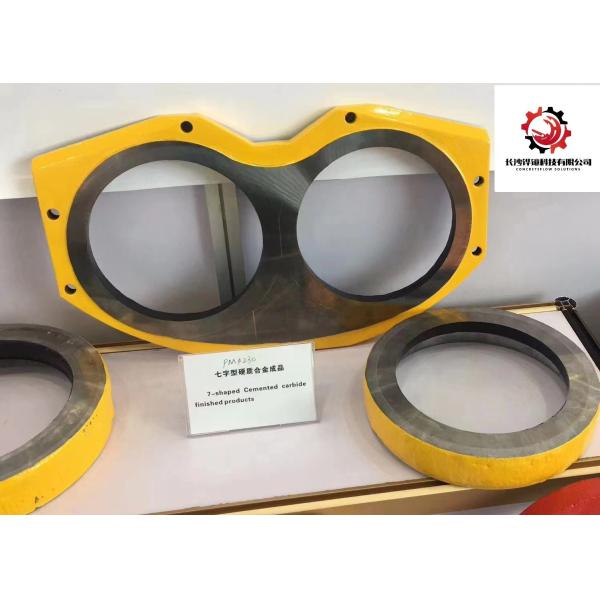 Buy VS70 TK70 Putzmeister Concrete Pump Truck Parts Plate Glasses at wholesale prices