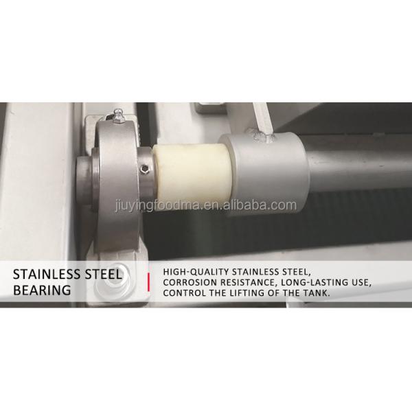 Jiuying 250L Single tank fruit and vegetable cleaning machine with full 304 stainless steel body