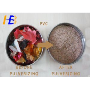 SMW800 Plastic PVC Pulverizer Machine Enhance Mixing Possibility Available