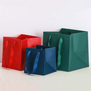 Pastry Brown Paper Kraft Pouch Packaging Bag Customized Logo