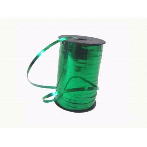 China Metallic Green Crimped Curly Ribbon Gift Packing Curled Ribbon on sale