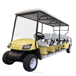 China Rechargeable 72 Volt 10 Seater Golf Cart 4x4 Weight 850kg on sale
