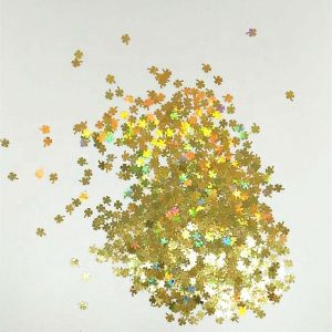 Other Holiday Supplies Spring Glitter Clover Shaped Earrings Polyester Silk