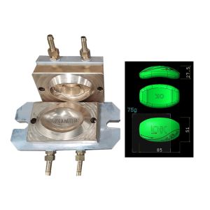 Custom Round Soap Making Die Mold For Soap Making Machine 3 Cavity