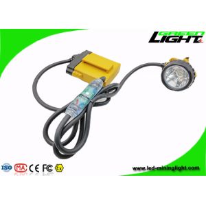 348Lum 25000lux Explosion Proof Mining Headlamp 10.4Ah With Cable