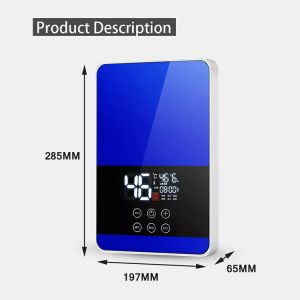Modern Instantaneous Electric Bath Water Heater 6000W 220 Volt