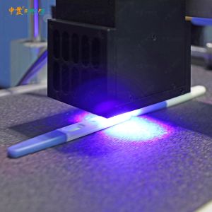 UV Curable ink 5.5kw inkjet flatbed printers For Test Card