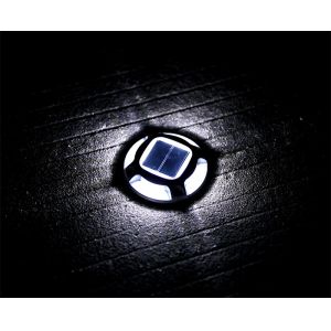 2V 140MAH Stainless Steel Solar Deck Lights Long lifespan For Garden Path Way