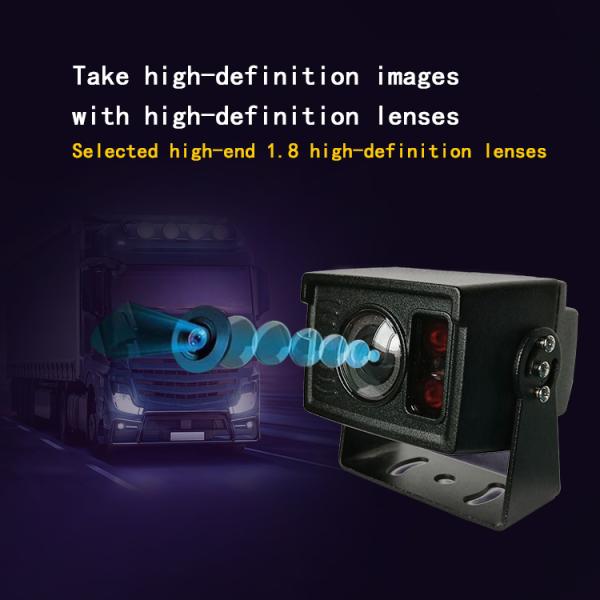 IP68K wide angle reversing camera for trucks Waterproof and shockproof